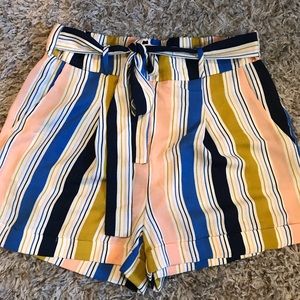 Beautiful paper bag shorts